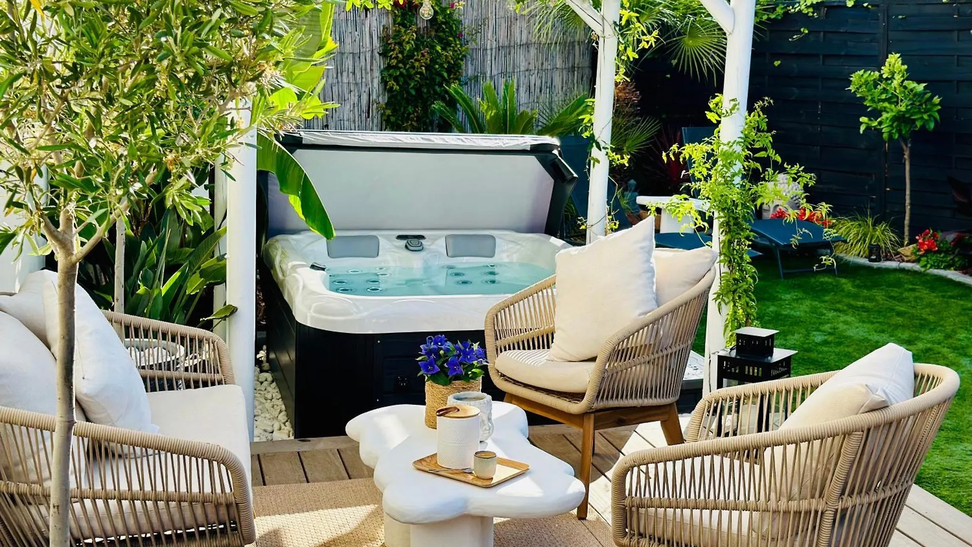 Sejour Detente! Jacuzzi + Jardin Prives contacts
